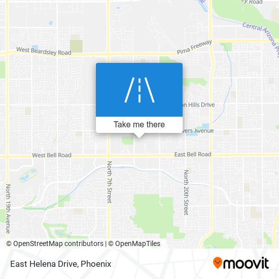 Mapa de East Helena Drive