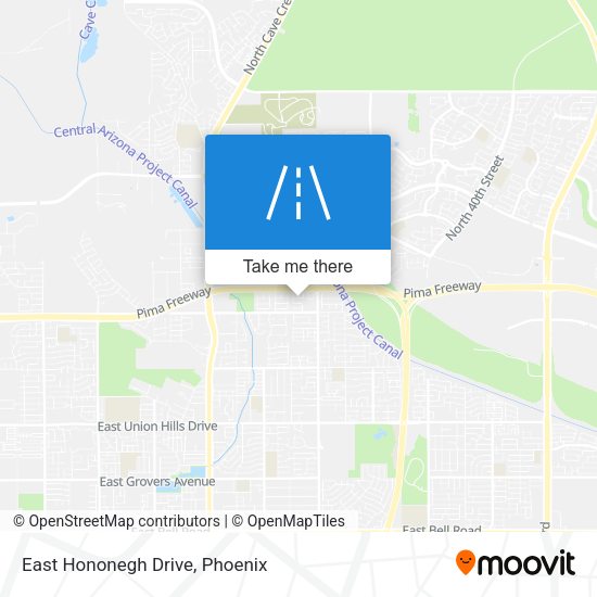 Mapa de East Hononegh Drive
