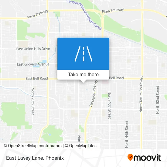 East Lavey Lane map