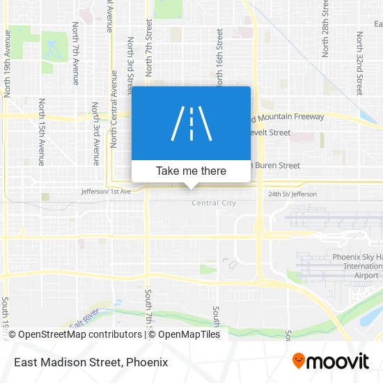 East Madison Street map