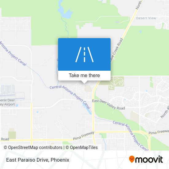 Mapa de East Paraiso Drive