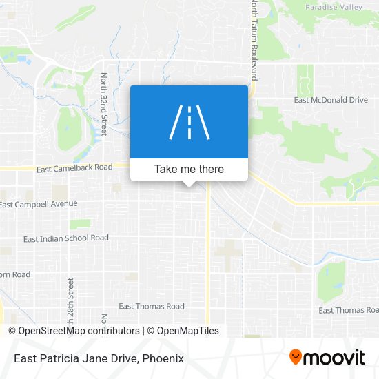 Mapa de East Patricia Jane Drive