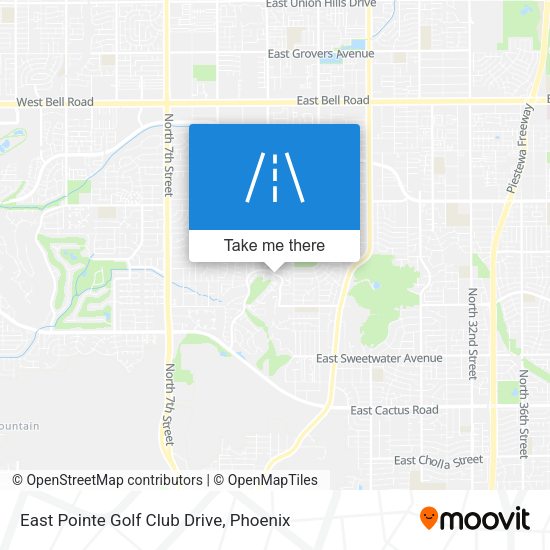 East Pointe Golf Club Drive map