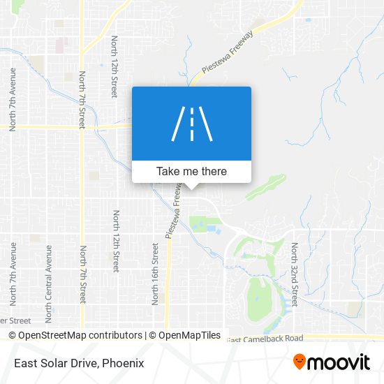 East Solar Drive map