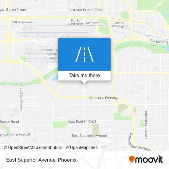 Mapa de East Superior Avenue