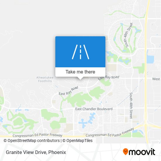 Granite View Drive map