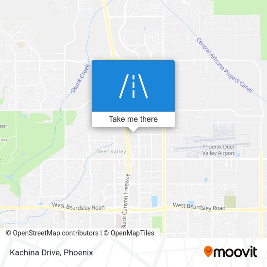 Mapa de Kachina Drive