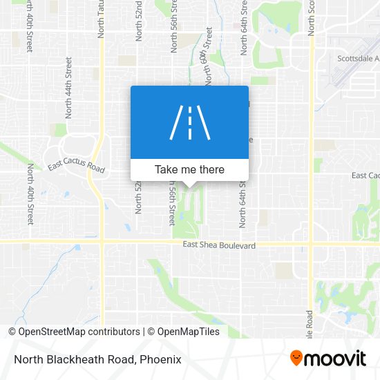 North Blackheath Road map
