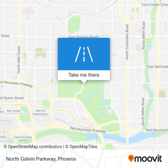 Mapa de North Galvin Parkway