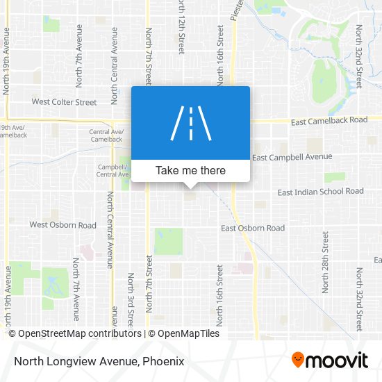 Mapa de North Longview Avenue