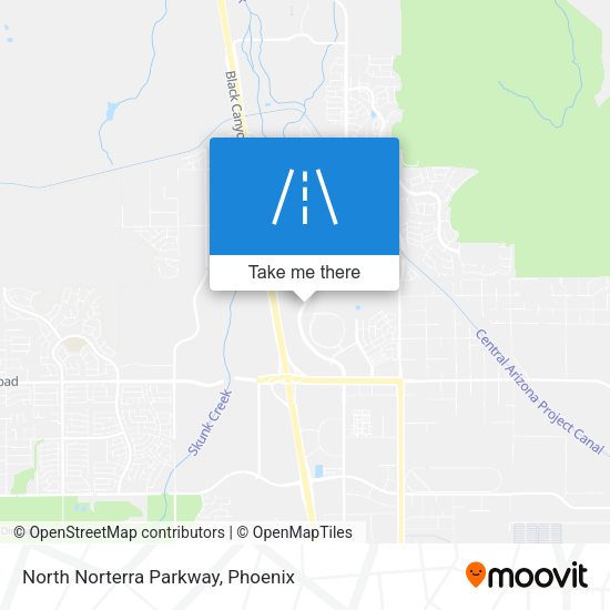 North Norterra Parkway map