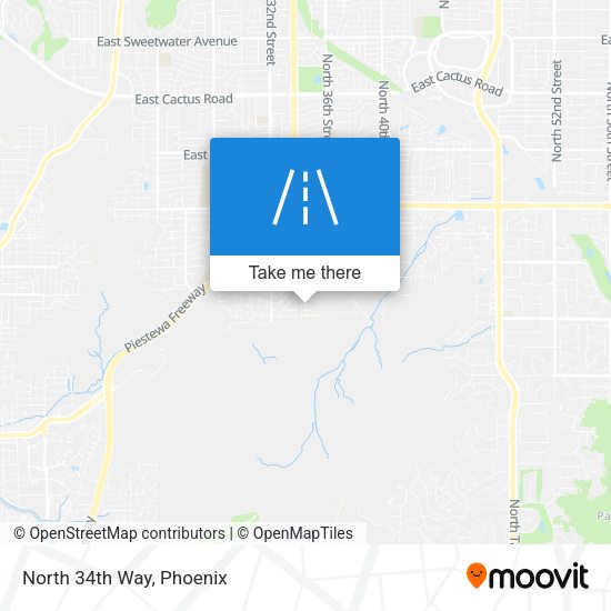 Mapa de North 34th Way