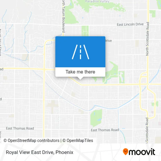Royal View East Drive map