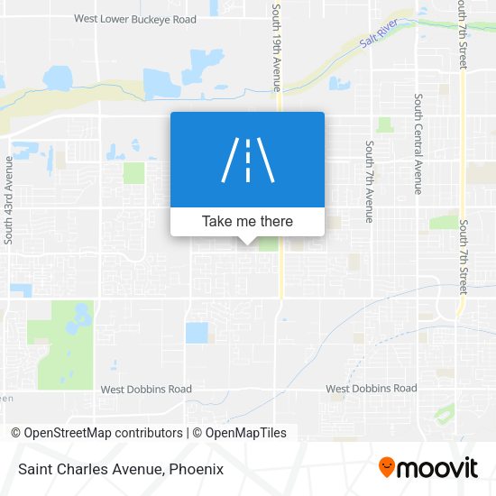 Mapa de Saint Charles Avenue