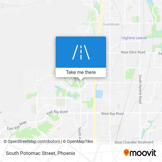 Mapa de South Potomac Street