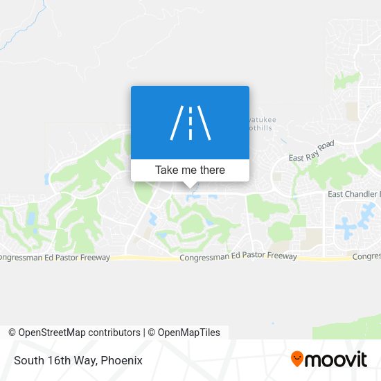 Mapa de South 16th Way