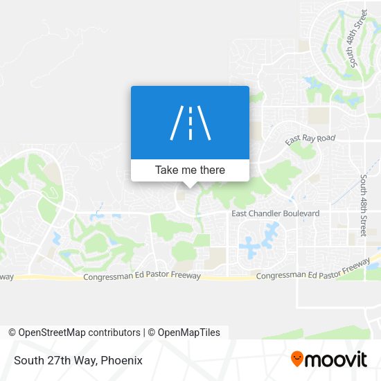 Mapa de South 27th Way