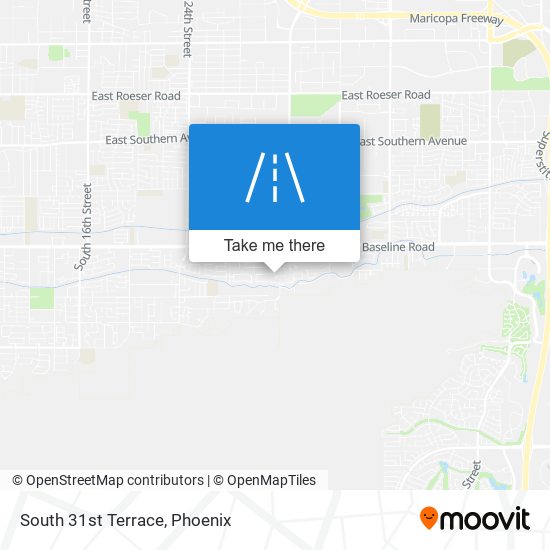 Mapa de South 31st Terrace