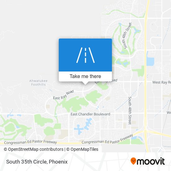 Mapa de South 35th Circle