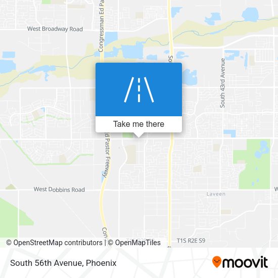 Mapa de South 56th Avenue