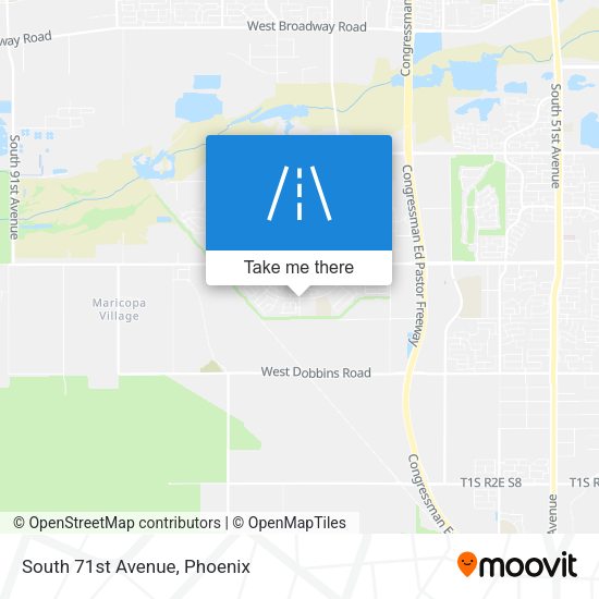 Mapa de South 71st Avenue