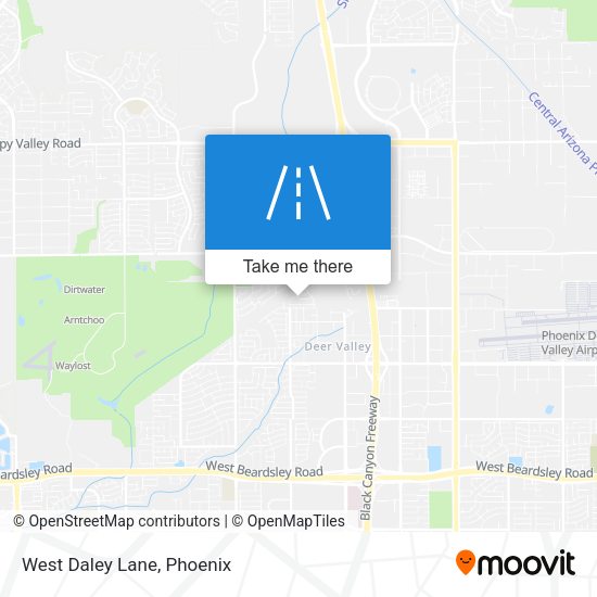 West Daley Lane map