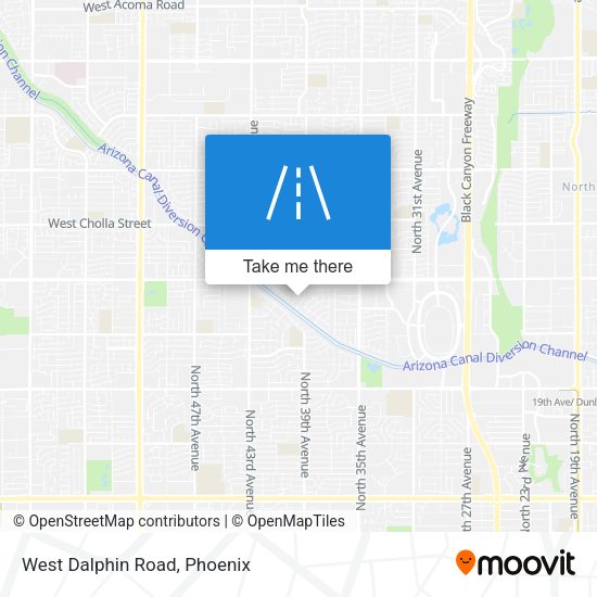 Mapa de West Dalphin Road