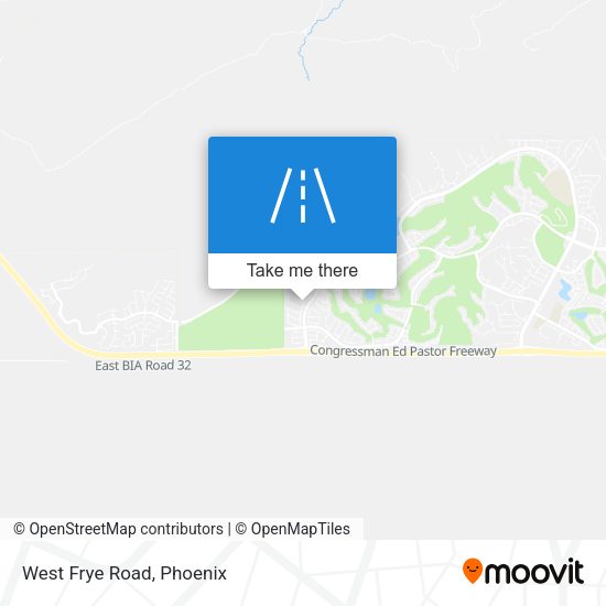 Mapa de West Frye Road