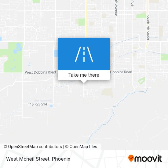 Mapa de West Mcneil Street