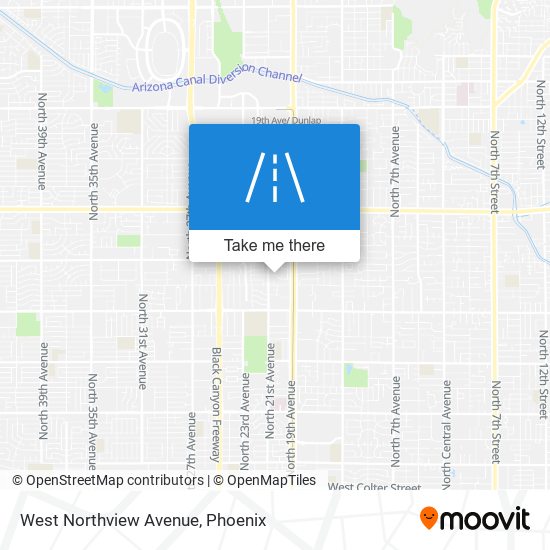 Mapa de West Northview Avenue