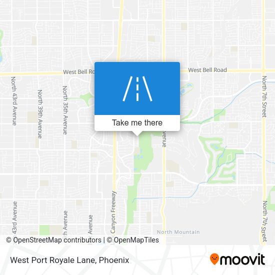 Mapa de West Port Royale Lane