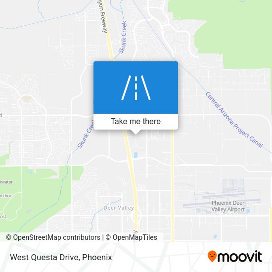 Mapa de West Questa Drive
