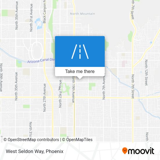 Mapa de West Seldon Way