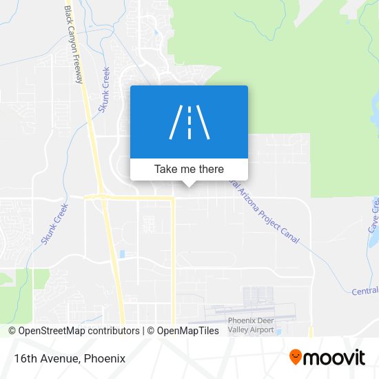 Mapa de 16th Avenue