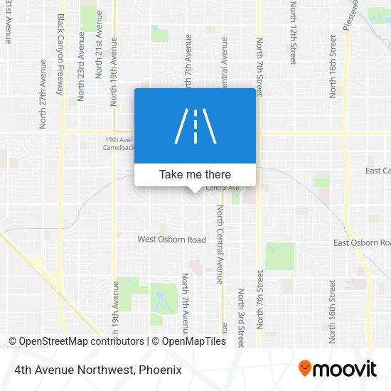 Mapa de 4th Avenue Northwest