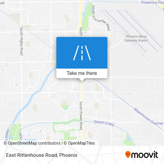 Mapa de East Rittenhouse Road