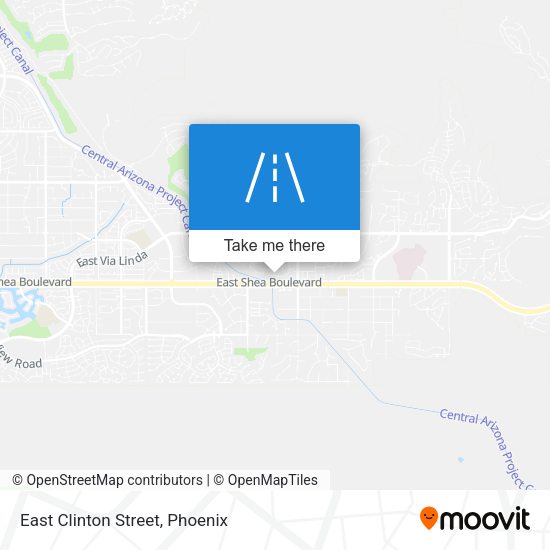 Mapa de East Clinton Street