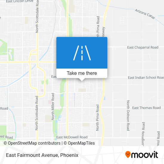Mapa de East Fairmount Avenue