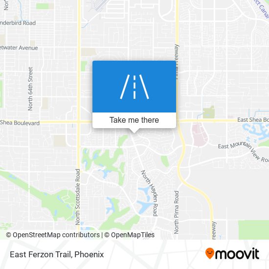 East Ferzon Trail map