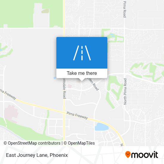 Mapa de East Journey Lane