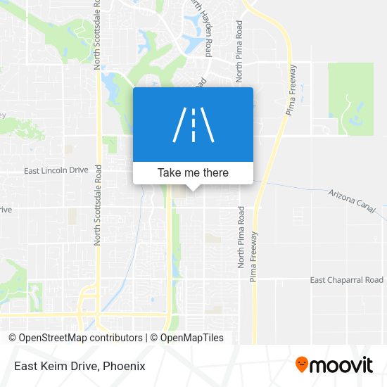 Mapa de East Keim Drive