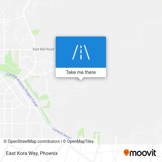 Mapa de East Kora Way