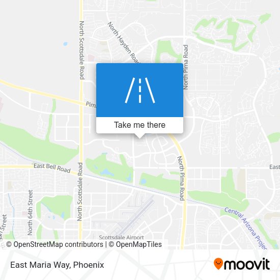 Mapa de East Maria Way