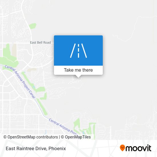 Mapa de East Raintree Drive