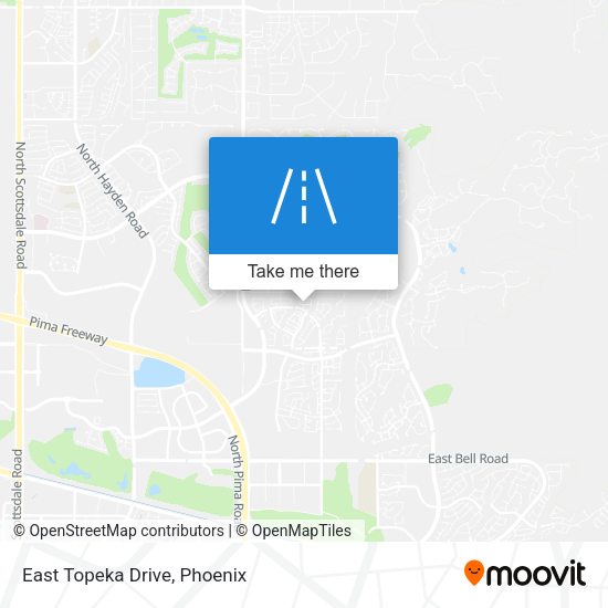 East Topeka Drive map