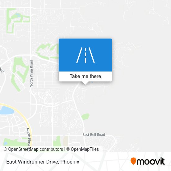 East Windrunner Drive map