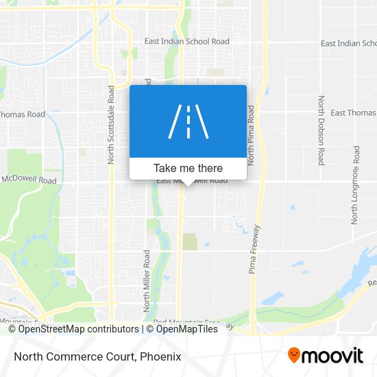 Mapa de North Commerce Court