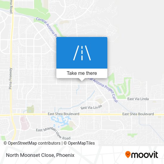 North Moonset Close map