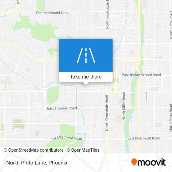 Mapa de North Pinto Lane
