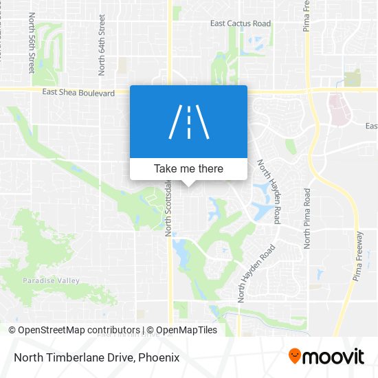 Mapa de North Timberlane Drive